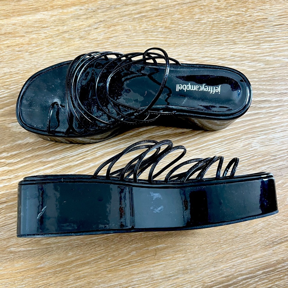 Jeffrey Campbell Platform Strappy Sandals